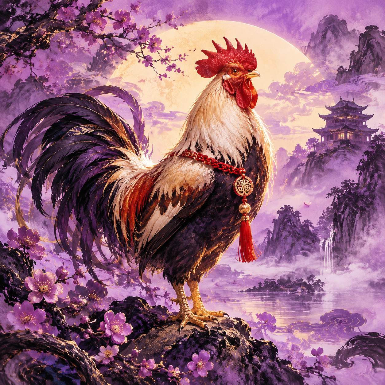 属鸡戴红字好不好