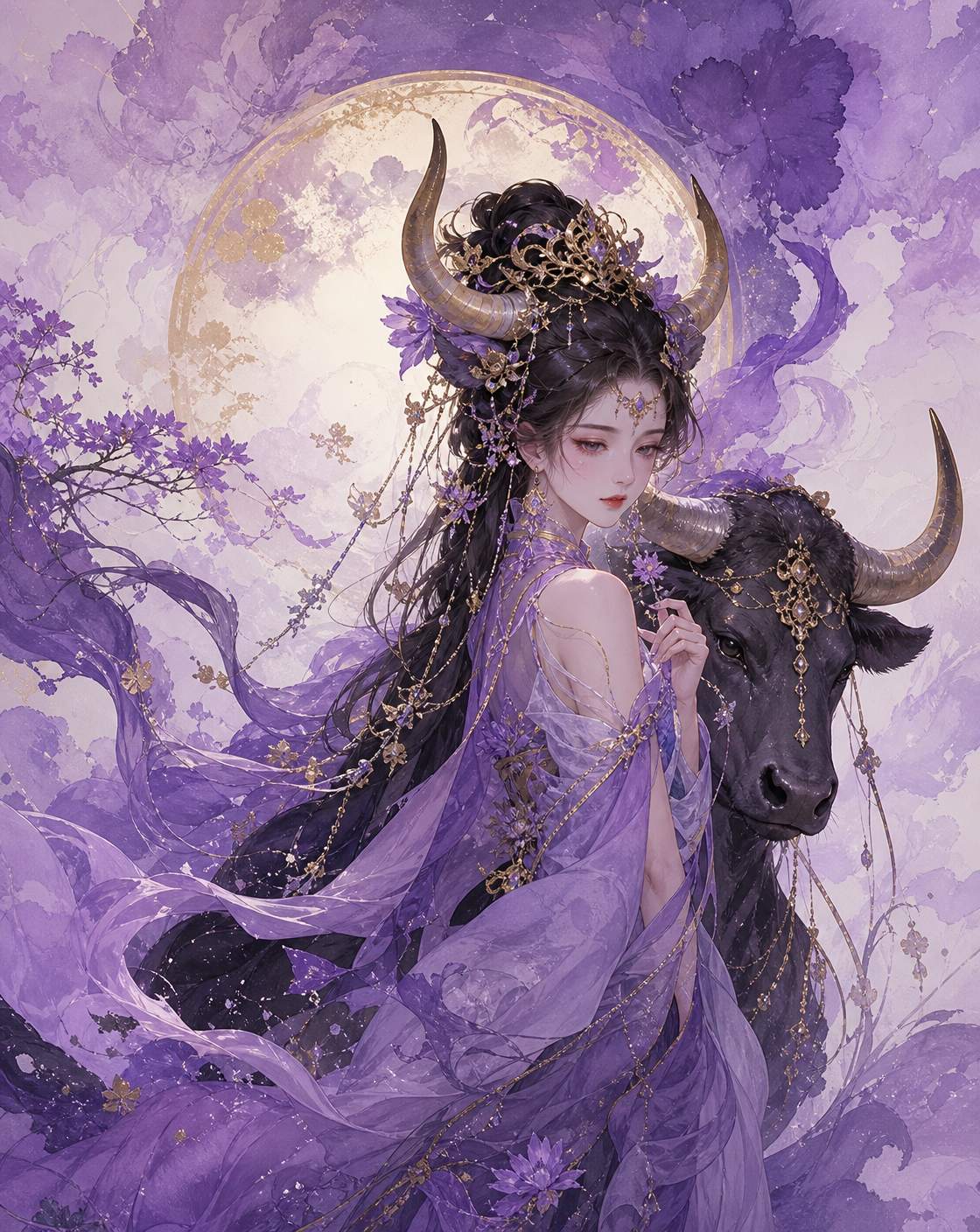 如何画好看的金牛座仙子