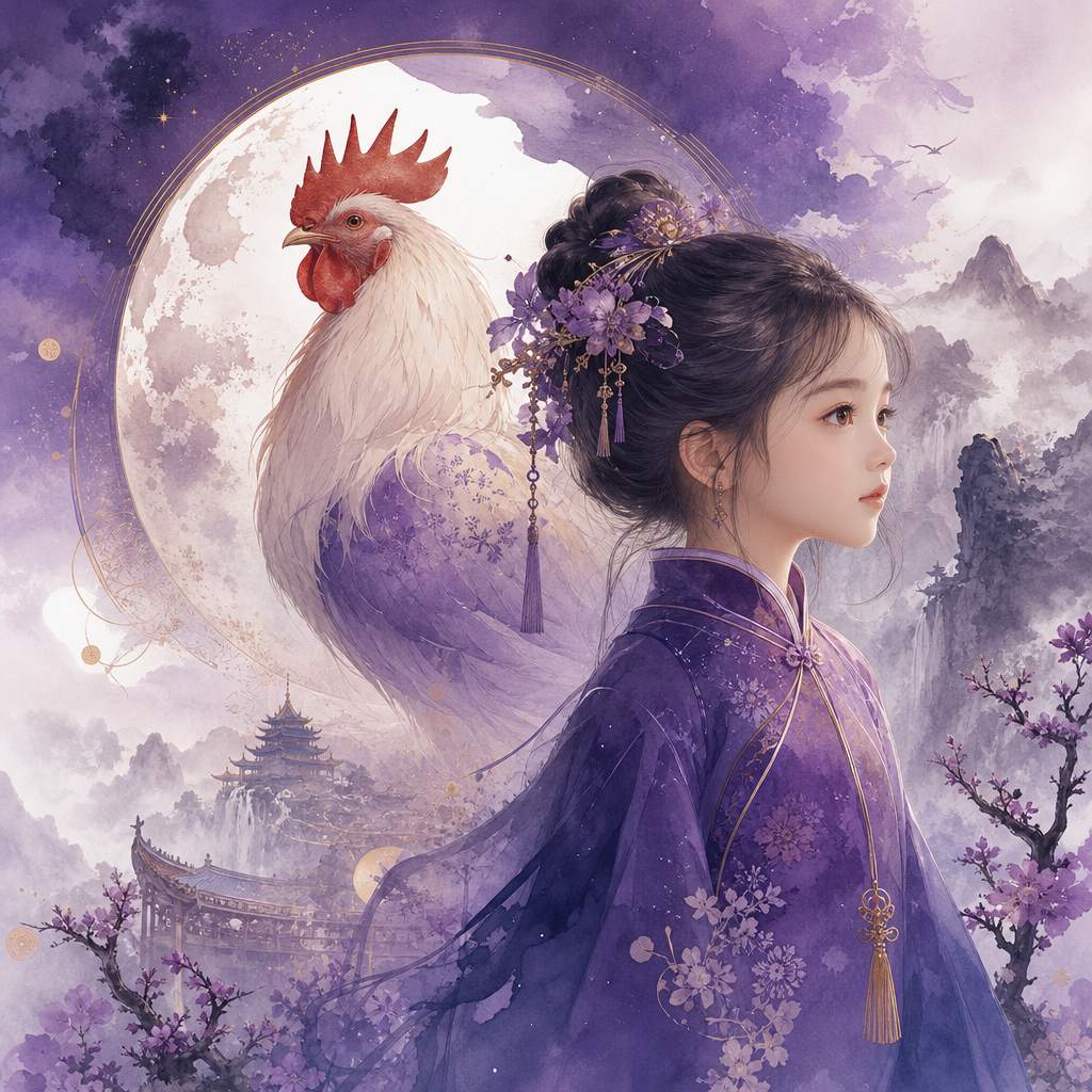 属鸡女孩取名能带雨字头吗