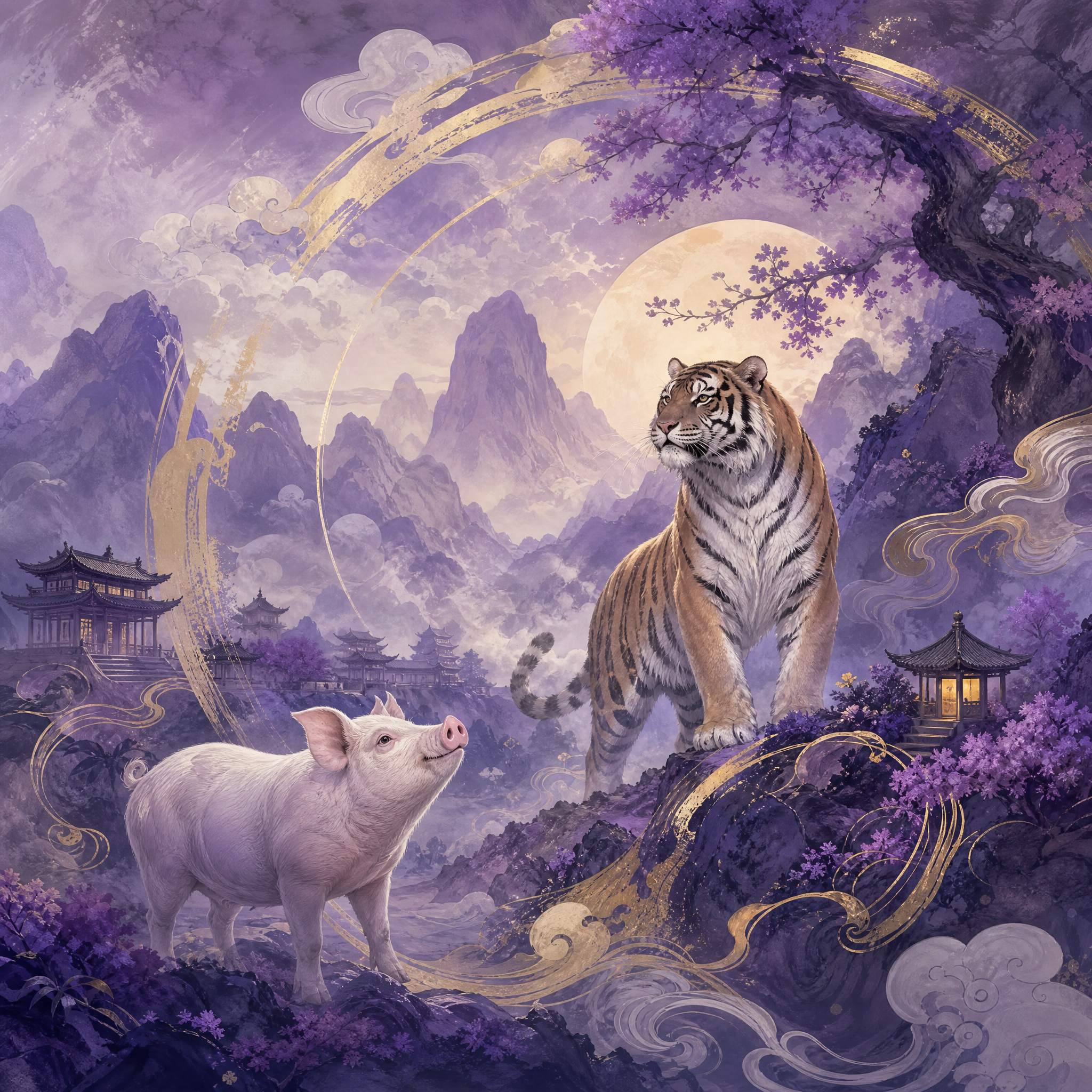 属猪人虎年如何过