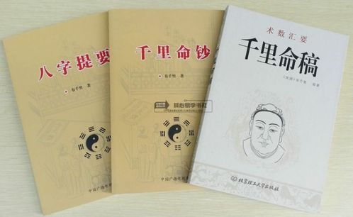 易学八字算命师傅推荐书籍(算命书籍有哪些 )