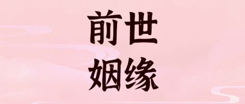 姻缘前世测试(必是前世姻缘的八字,测试个人婚姻 )