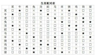 属相兔子的婚配表图解男(男属兔的属相婚配表)